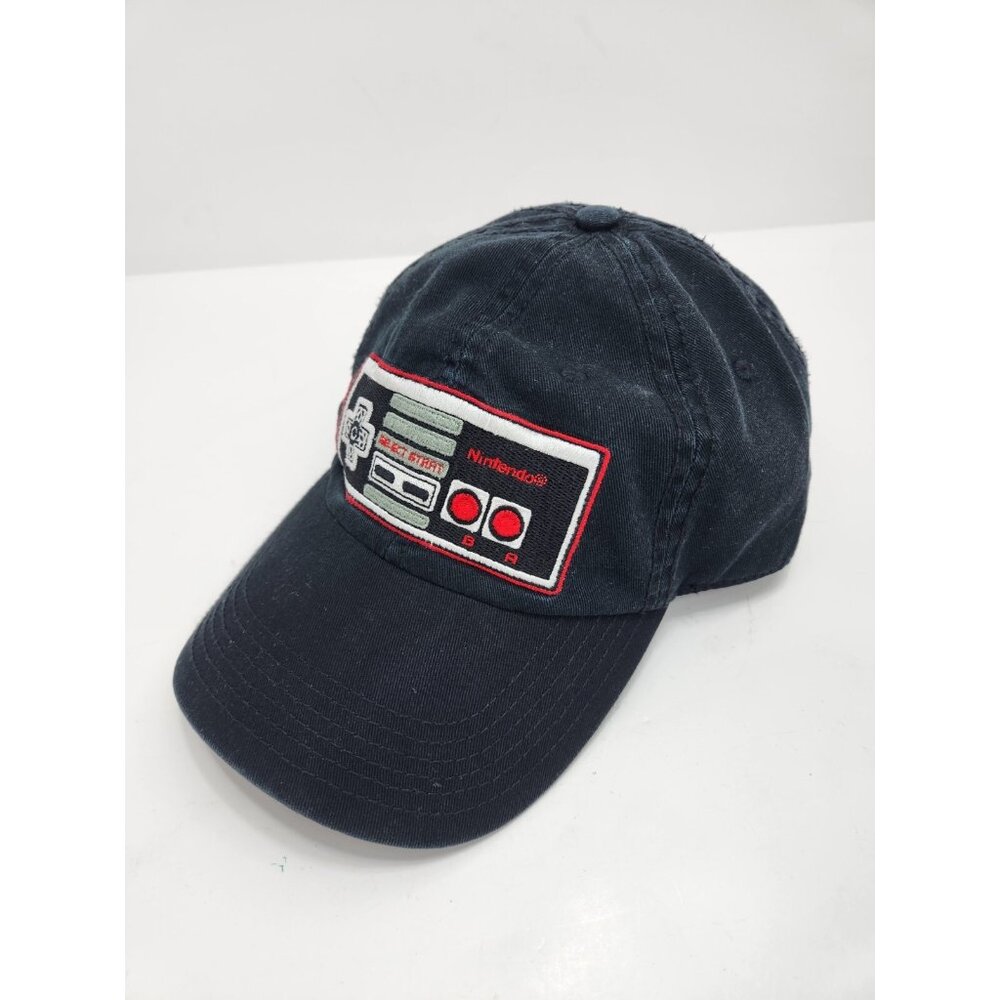 Nintendo NES Embroidered‎ Controller Black Snapback Hat Cap 2017 Strechy